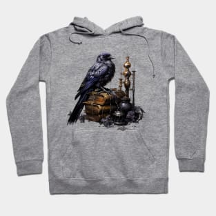 Black Raven Hoodie